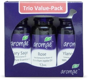 Aromae Passion Trio Pack (Rose, Romantic Bliss, Ylang Ylang) 3x12ml