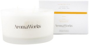 AROMAWORKS 3 Wick Candle Serenity Large 400g
