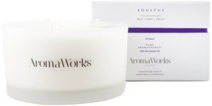 AROMAWORKS 3 Wick Candle Soulful Large 400g