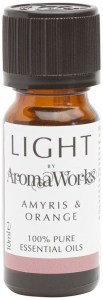 AROMAWORKS LIGHT 100% Pure Essential Oil Blend Amyris & Orange 10ml