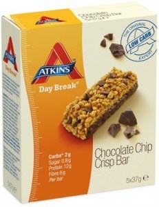 Atkins Day Break 5pk - Chocolate Chip Crisp 185g