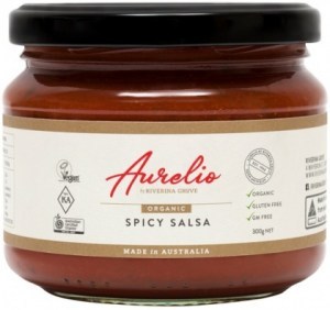 Aurelio Organic Spicy Salsa  300g