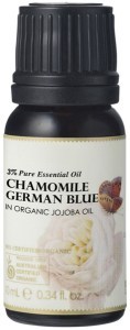 AUSGANICA Organic Essential Oil Dilution Chamomile German Blue 3% in Jojoba 10ml