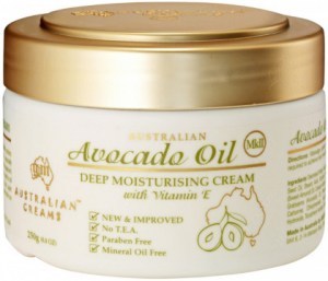 AUSTRALIAN CREAMS MK II Avocado Oil Deep Moisturising Cream with Vitamin E 250g