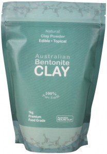 AUSTRALIAN HEALING CLAY Bentonite Clay Powder 1kg