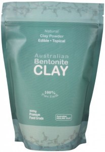 AUSTRALIAN HEALING CLAY Bentonite Clay Powder 500g