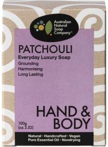 Australian Natural Soap CO Hand & Body Everyday Luxury Patchouli 100g
