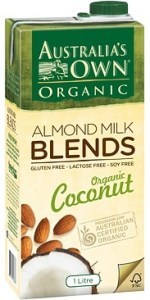 Australia's Own Organic Almond & Coconut Milk 8x1L
