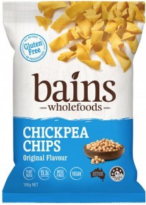 Bains Wholefoods Chickpea Chips Original  100g