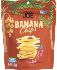 Banana Joe Banana Chips Thai Sweet Chilli 6 x 46g