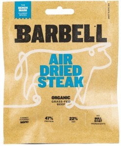 Barbell Benchmark Classic Spice Air Dried Steak Biltong Organic 70g