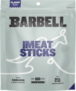 Barbell Classic Mini Meat Sticks Droewors 100g