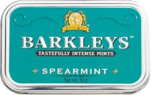 Barkleys Mints Spearmint Tin 50g