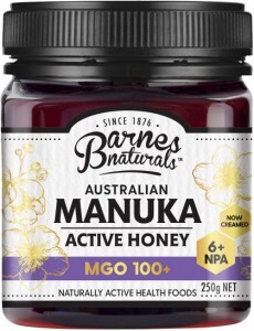 Barnes Naturals Australian Active Manuka Honey MGO 100+ 250g