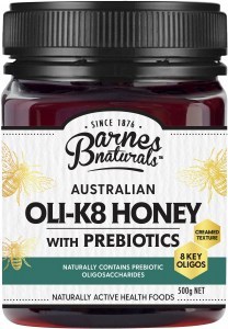 Barnes Naturals Australian OLI-K8 Active Honey w/ Prebiotics 500g