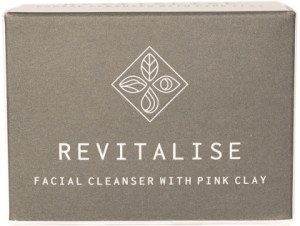 BASE (SOAP WITH IMPACT) Bar Revitalise Facial Cleanser with Pink Clay (Boxed) 120g