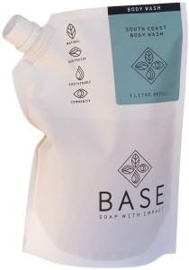 BASE (SOAP WITH IMPACT) Body Wash South Coast Refill 1L