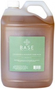 BASE (SOAP WITH IMPACT) Hand Wash Cedarwood & Rosemary Refill 5L