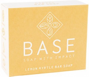 BASE (SOAP WITH IMPACT) Soap Bar Lemon Myrtle (Boxed) 120g