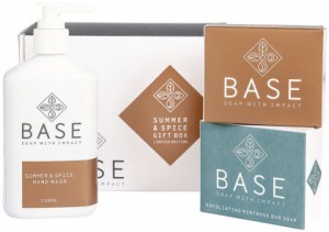 BASE (SOAP WITH IMPACT) Summer and Spice Gift Pack