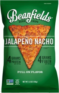 Beanfields Bean Chips Jalapeno Nacho  6x156g