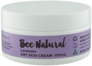 BEE NATURAL Dry Skin Cream Lavender 100ml