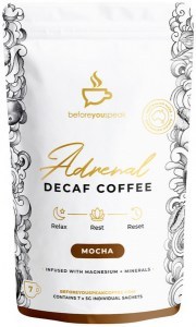BEFORE YOU SPEAK Adrenal Decaf Coffee Mocha 5g x 7 Pack