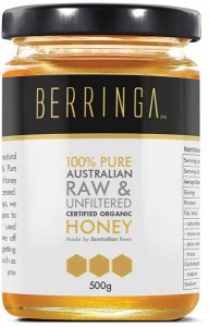 BERRINGA 100% Pure Australian Raw & Unfiltered Organic Honey 500g