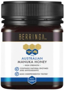 BERRINGA Australian Manuka Honey High Strength (MGO 550+) 250g