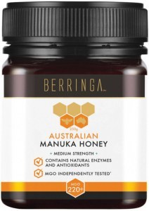 BERRINGA Australian Manuka Honey Medium Strength (MGO 220+) 250g
