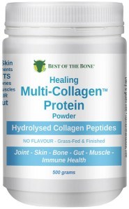 BEST OF THE BONE Healing Multi-Collagen Protein Powder Hydrolysed Collagen Peptides Unflavoured 500g