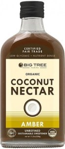 Big Tree Farms Sweet Tree Organic Coconut Palm Nectar Amber 340g