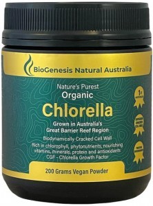 BIOGENESIS AUSTRALIA Organic Chlorella Powder 200g