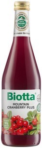 BIOTTA Organic Mountain Cranberry Plus Juice 500ml
