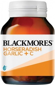 BLACKMORES Horseradish Garlic + C 50t