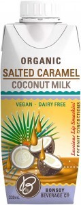 Bonsoy Organic Salted Caramel Coconut Milk 330ml