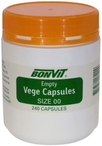 BONVIT Empty Capsules Size '00' Vege 240c