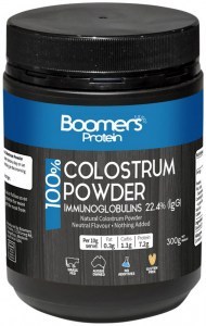 BOOMERS 100% Colostrum Powder (Immunoglobulins 22.4% IgG) 300g