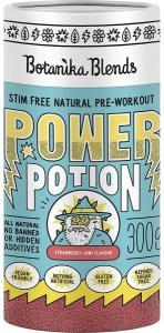 Botanika Blends Power Potion Pre-Workout Powder Strawberry Kiwi 300g
