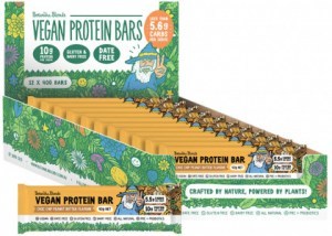 BOTANIKA BLENDS Vegan Protein Bars Choc Chip Peanut Butter 40g x 12 Display