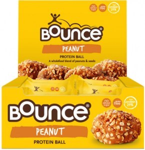 BOUNCE Protein Balls Peanut 49g x 12 Display