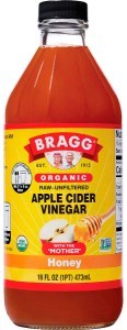 Bragg Apple Cider Vinegar & Honey Unfiltered with The Mother 473ml