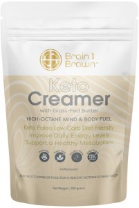 BRAIN AND BRAWN Keto Creamer (with Grass-Fed Butter) Unflavoured 300g