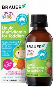 BRAUER Baby & Kids Liquid Multivitamin for Toddlers (1-3 years) 100ml