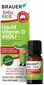 BRAUER Baby & Kids Liquid Vitamin D 400IU (0+ months) 10ml
