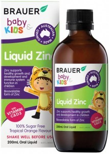 BRAUER Baby & Kids Liquid Zinc (1+ years) 200ml