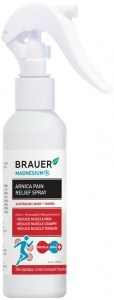 BRAUER Magnesium+ Arnica Pain Relief Spray 100ml