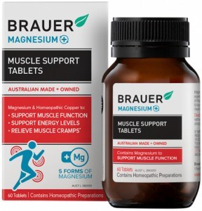 BRAUER Magnesium+ Muscle Support Tablets 60t