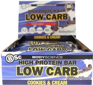 BSc High Protein Bar Cookies & Cream 12x60g