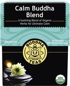 Buddha Teas Organic Herbal Tea Bags Calm Buddha Blend 18pk